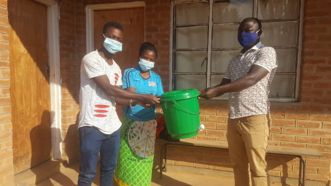 handwashing bucket donation